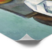 Paul Cézanne Apples und ein Pot von Primroses Poster (Ecke)