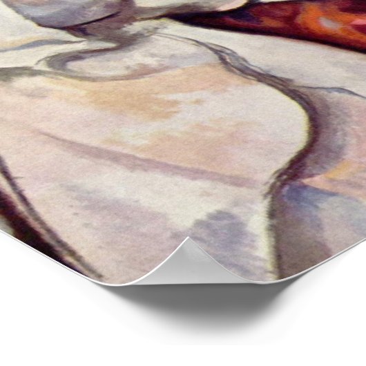 Paul Cezanne Art Poster (Ecke)