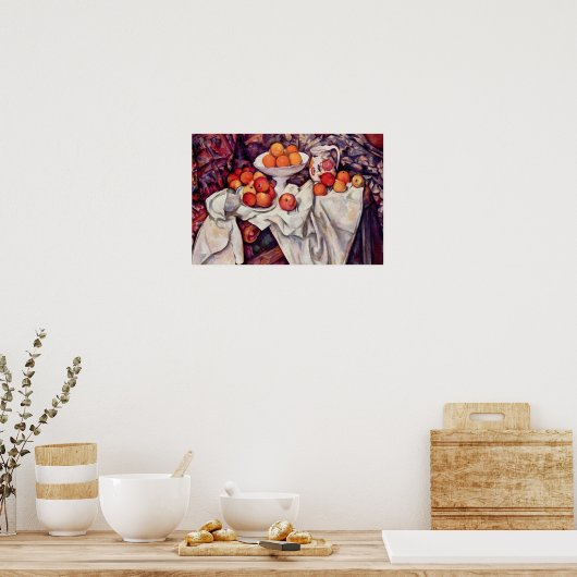 Paul Cezanne Art Poster (Küche)