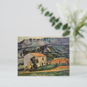 Paul Cezanne Art Postkarte (Stehend Vorderseite)