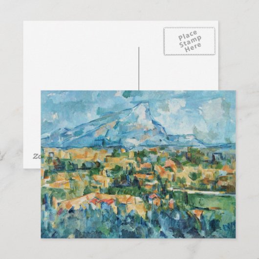 Paul Cezanne Art Postkarte (Vorne/Hinten)