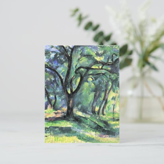 Paul Cezanne Artwork Postkarte (Stehend Vorderseite)