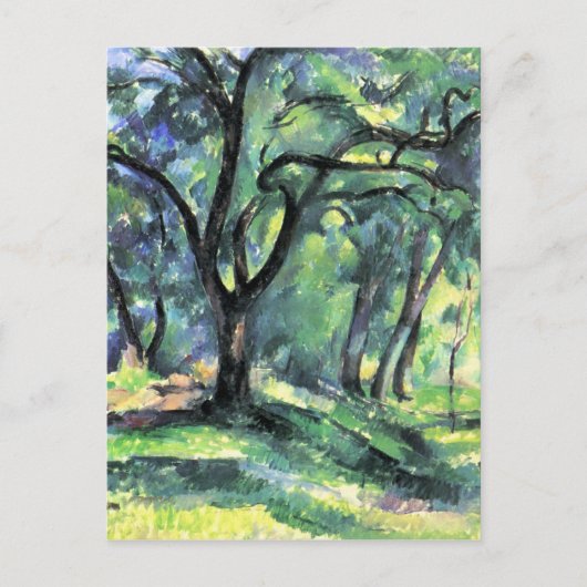 Paul Cezanne Artwork Postkarte (Vorderseite)