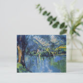 Paul Cezanne Artwork Postkarte (Stehend Vorderseite)