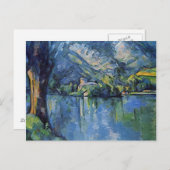 Paul Cezanne Artwork Postkarte (Vorne/Hinten)