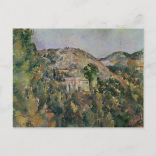 Paul Cezanne Aussicht auf die Domaine Saint-Jose Postkarte