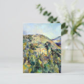 Paul Cezanne Aussicht auf die Domaine Saint-Joseph Postkarte (Stehend Vorderseite)