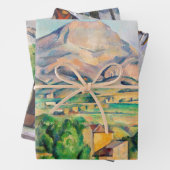 Paul Cezanne - Auswahl der Masterstudiengänge Geschenkpapier Set (Beispiel)