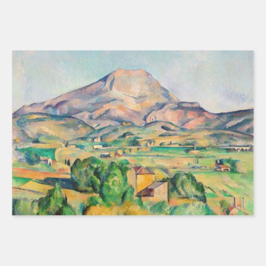 Paul Cezanne - Auswahl der Masterstudiengänge Geschenkpapier Set (Vorderseite)