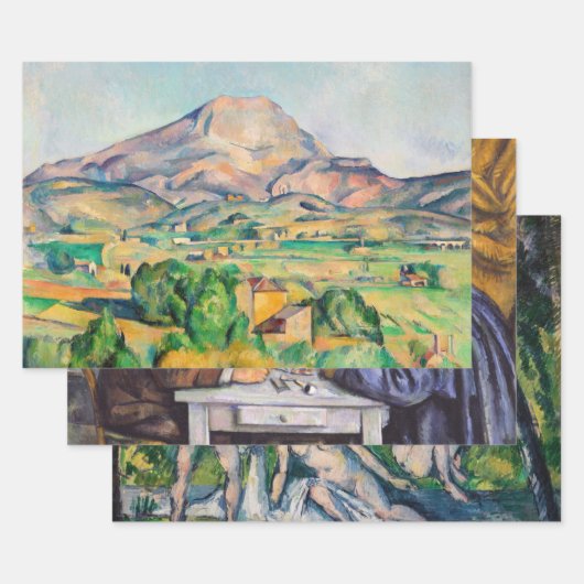 Paul Cezanne - Auswahl der Masterstudiengänge Geschenkpapier Set (Set)