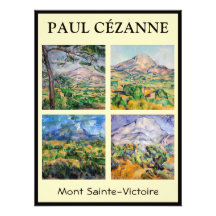 Paul Cezanne - Auswahl Mont Sainte-Victoire