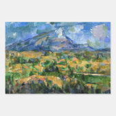 Paul Cezanne - Auswahl Mont Sainte-Victoire Geschenkpapier Set (Vorderseite 3)