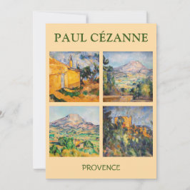 Paul Cezanne - Auswahl von landschaftlichen Meiste Einladung
