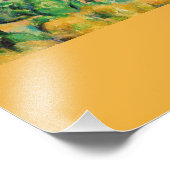 Paul Cezanne - Auswahl von landschaftlichen Meiste Fotodruck (Ecke)