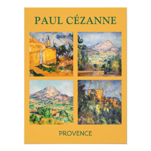 Paul Cezanne - Auswahl von landschaftlichen Meiste Fotodruck (Vorne)
