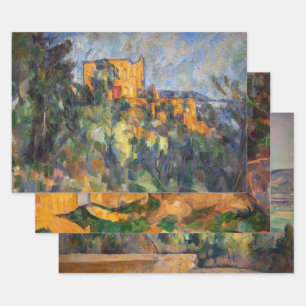 Paul Cezanne - Auswahl von landschaftlichen Meiste Geschenkpapier Set