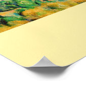 Paul Cezanne - Auswahl von landschaftlichen Meiste Poster (Ecke)