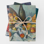 Paul Cezanne - Auswahl von Stillleben-Meisterwerke Geschenkpapier Set (Beispiel)