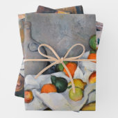 Paul Cezanne - Auswahl von Stillleben-Meisterwerke Geschenkpapier Set (Beispiel)