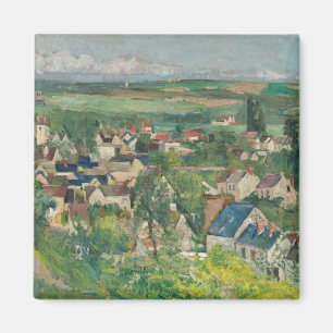 Paul Cezanne - Auvers, Panoramaansicht Magnet
