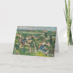 Paul Cezanne - Auvers, Panoramablick Karte