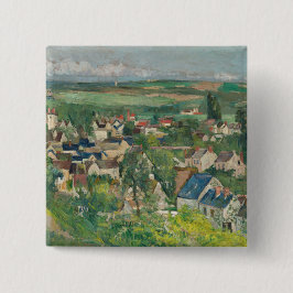 Paul Cezanne - Auvers, Panoramasicht Button
