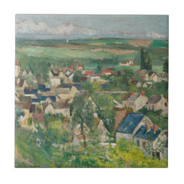 Paul Cezanne - Auvers, Panoramasicht Fliese