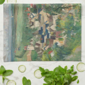 Paul Cezanne - Auvers, Panoramasicht Geschirrtuch (Gefaltet)