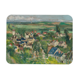 Paul Cezanne - Auvers, Panoramasicht Magnet
