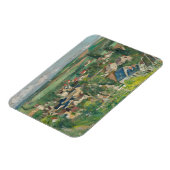 Paul Cezanne - Auvers, Panoramasicht Magnet (Linke Seite)