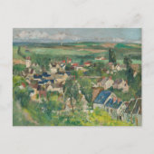 Paul Cezanne - Auvers, Panoramasicht Postkarte (Vorderseite)