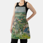 Paul Cezanne - Auvers, Panoramasicht Schürze (InSitu)