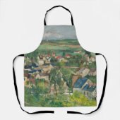 Paul Cezanne - Auvers, Panoramasicht Schürze (Vorderseite)