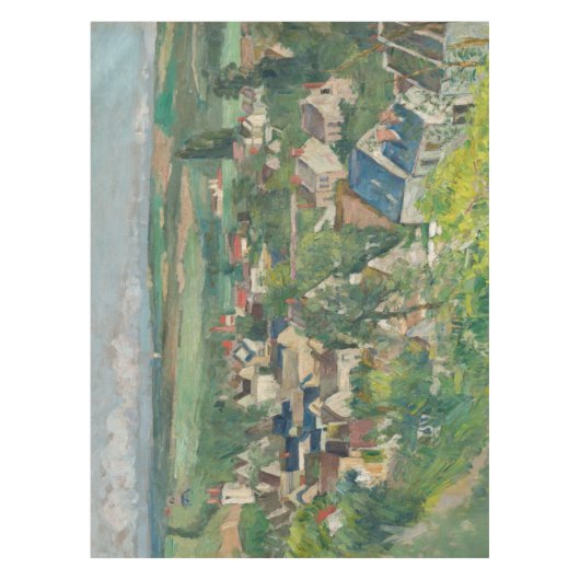 Paul Cezanne - Auvers, Panoramasicht Tischdecke (Vorderseite)