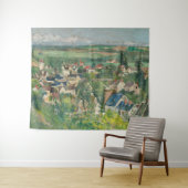 Paul Cezanne - Auvers, Panoramasicht Wandteppich (Beispiel (Horizontal))