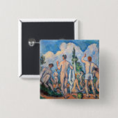 Paul Cezanne - Badende Button (Vorne & Hinten)