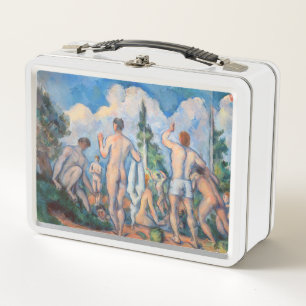 Paul Cezanne - Badende Metall Brotdose
