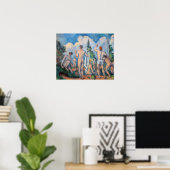 Paul Cezanne - Badende Poster (Heimbüro)