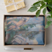 Paul Cezanne - Badende Seidenpapier (Geschenk)