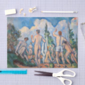 Paul Cezanne - Badende Seidenpapier (Handwerk)
