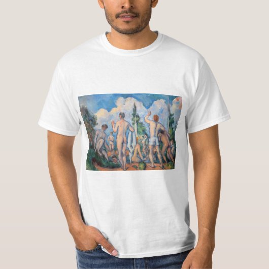 Paul Cezanne - Badende T-Shirt (Vorderseite)