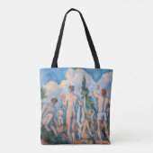 Paul Cezanne - Badende Tasche (Rückseite)