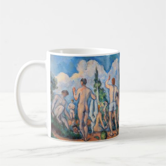 Paul Cezanne - Bathers Kaffeetasse (Links)