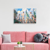 Paul Cezanne - Bathers Leinwanddruck (Insitu (Wohnzimmer))