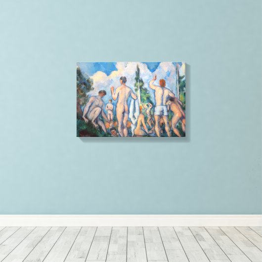 Paul Cezanne - Bathers Leinwanddruck (Insitu (Holzboden))