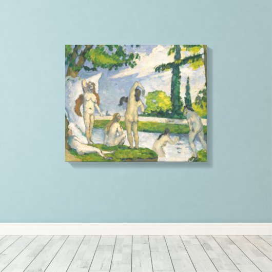 Paul Cezanne | Bathers Leinwanddruck (Insitu (Holzboden))