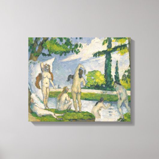 Paul Cezanne | Bathers Leinwanddruck (Vorderseite)