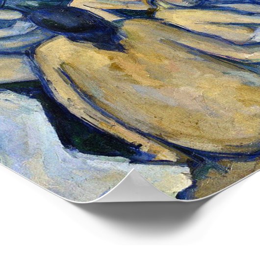 Paul Cezanne - Bathers (Les Grandes Baigneuses) Poster (Ecke)