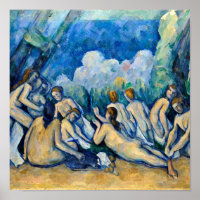 Paul Cezanne - Bathers (Les Grandes Baigneuses)