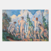 Paul Cezanne - Bathers Masterpiece Selection Geschenkpapier Set (Vorderseite 3)